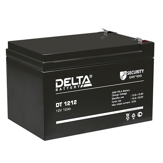 Промышленный аккумулятор - DELTA 12В 12A/h 151х98х101мм / DT 1212