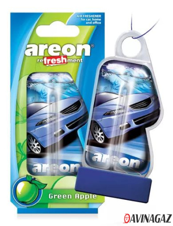 AREON - Ароматизатор LIQUID Green Apple мембрана / ARE-LC03