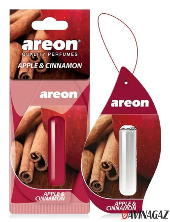 AREON - Ароматизатор MON LIQUID 5 Apple & Cinnamon капсула, 5мл / ARE-LR07
