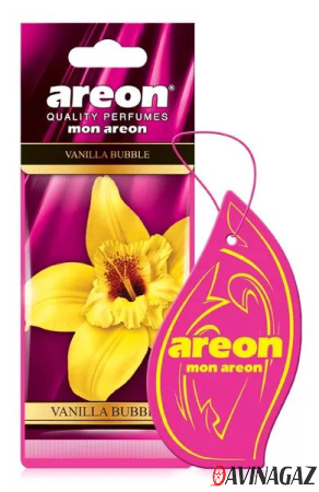 AREON - Ароматизатор MON Vanilla Bubble картонка / ARE-MA29