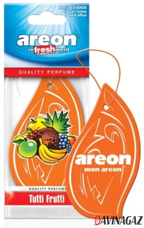 AREON - Ароматизатор REFRESHMENT Tutti Frutti картонка / ARE-MKS13
