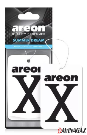 AREON - Ароматизатор AREON X Summer Dream картонка / ARE-XV13C