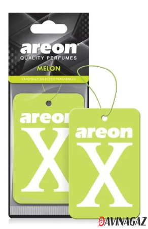 AREON - Ароматизатор AREON X Melon картонка / ARE-XV15A