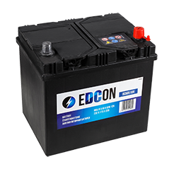 Аккумулятор - EDCON 12V 60Ah 510A (R +) 232x173x225mm / DC60510R