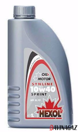Моторное масло полусинтетическое - HEXOL SYNLINE SPRINT 10W40, 1л